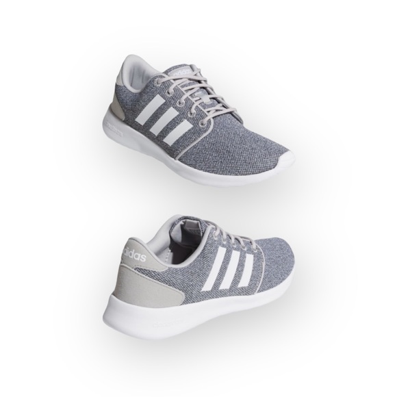 adidas ☀︎︎ Cloudfoam QT Racer Sneakers ☀︎︎ Clear Onix / Cloud White ☀︎︎ Grey 8M - Picture 14 of 16